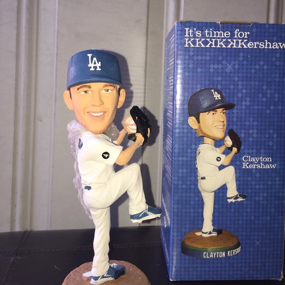 Dodgers Clayton Kershaw Bobble Head - Picture 5 of 5